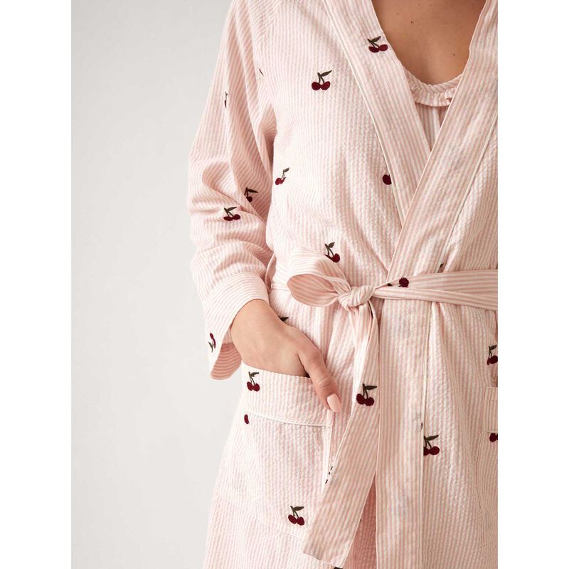 Wallace Cotton Rosa Robe image number 2